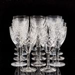 1020 1394 CLARET GLASSES